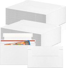 110-Pack Trading Card Mailer Envelopes   7 4.35" Self-Adhesive for Semi-Rigid Sl