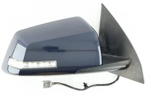 07 - 12 Acadia Outlook Traverse Heated Passenger Mirror Turn Signal Dark Blue
