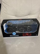 McFarlane DC Multiverse The Batman Movie Batcycle Vehicle New Sealed