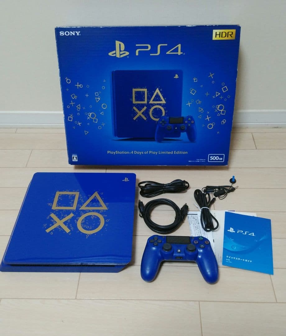 値下PS4本体 プレイステーション4 CUH-2100B 動作確認・初期化済 大 