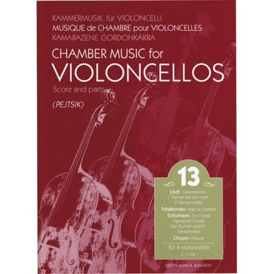 Chamber Music for Violoncellos for 4 Violoncellos Volume 13 Cello Chamber Ensemb
