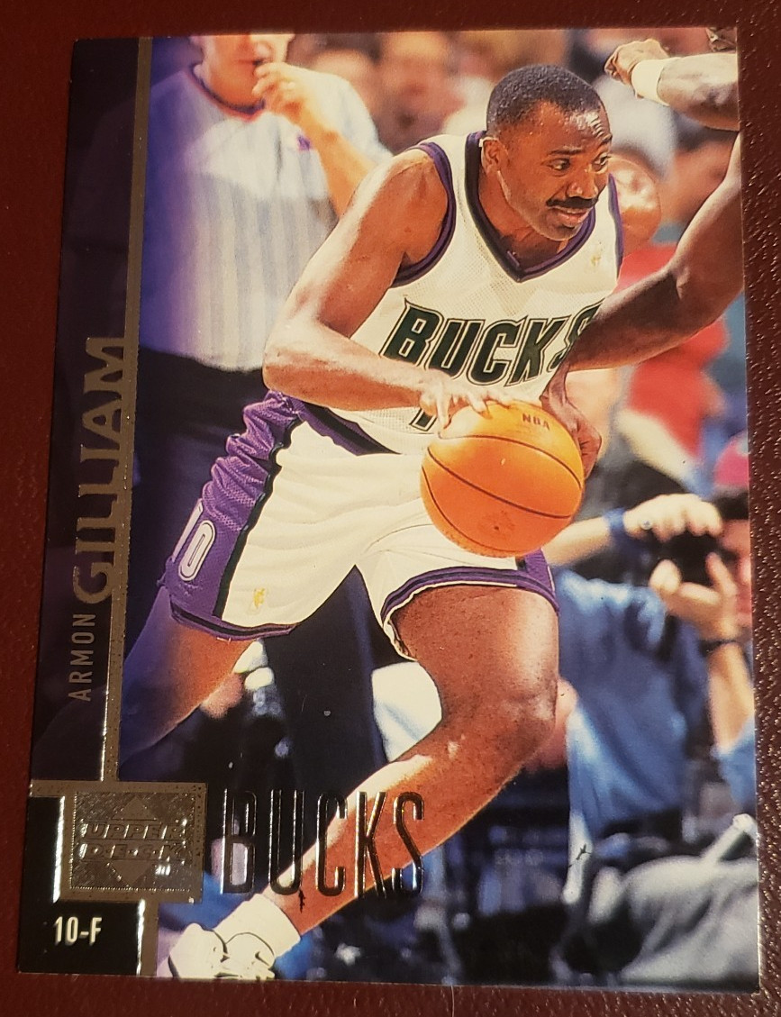 1997 Upper Deck Game Dated Silver #71 Armon Gilliam F Milwaukee Bucks*40% OFF 2+