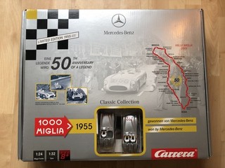 25115 Carrera Evolution Komplett Set Mille Miglia 1955