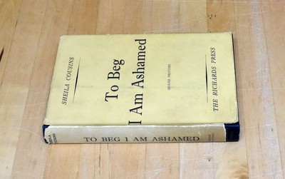 To Beg I Am Ashamed, Sheila Cousins, sehr gutes Buch