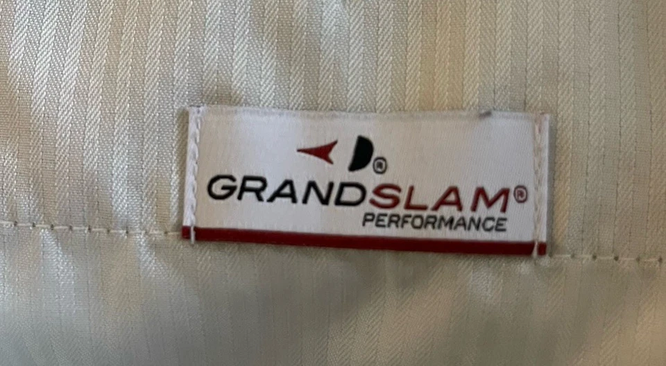 New Men’s Grand Slam Performance Shorts Khaki Size 34 Inseam 9” - Image 3 of 4