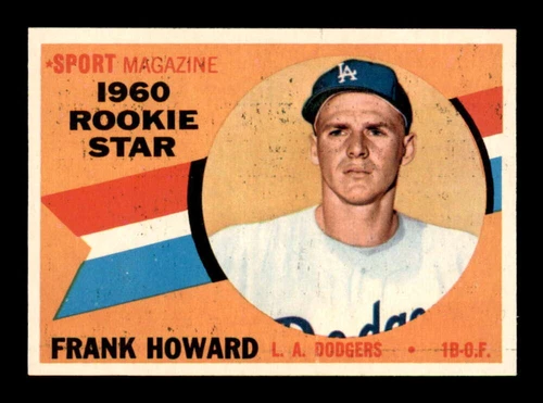 1960 Topps #132 Frank Howard RS RC NM X3258018