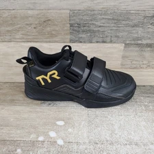 TYR L-2 Lifter Womens Training Shoes Sz 8 Athletic Weightlifting Black Sneakers