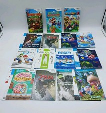 Lot of 15 Nintendo WII  Wii U Manuals Authentic
