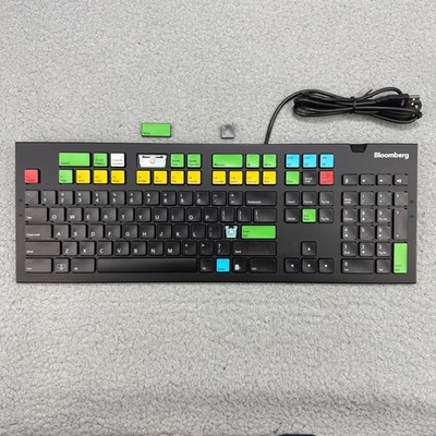 Bloomberg STB100 Keyboard Black Financial Trading Stock USB Wired Terminal