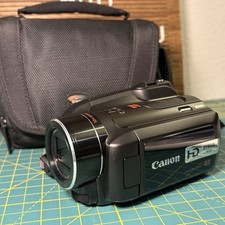 Canon VIXIA HG20 DVD, Hard Drive, Blu-ray Camcorder - Read no Charger AS IS NICE