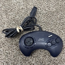 Sega Genesis Controller JVC X'eye 3 Button Cleaned Tested Working RG-CP10