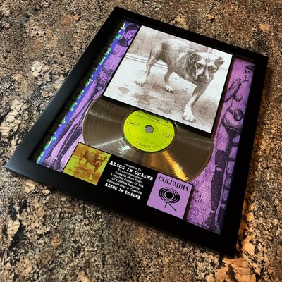 Alice In Chains ( Self Titled Album ) Platinum Music Award Vinyl LP Record CD