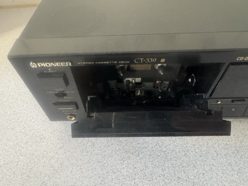 PIONEER CT-339 STEREO CASSETTE DECK. Perfetto! Dolby HX Pro! - Foto 6 di 8