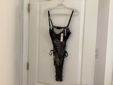 New Bodysuit By VICTORIA SECRET SIZE M COLOR BLACK