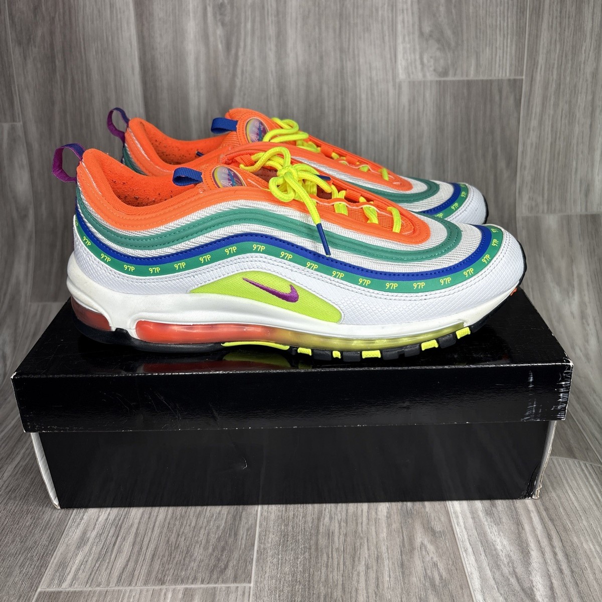 Nike Air Max 97 OA JL (London Summer of Love) Size 10.5 CI1504-100