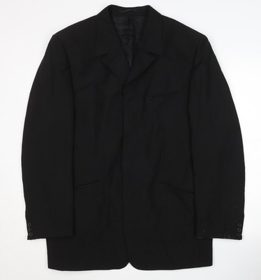 COPPERSTONE schwarzer Herrenblazer, Brustumfang 40, festliche Jacke