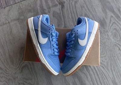 Nike SB Dunk Low Men's Size 7.5 UNC University Blue Gum Sneakers FJ1674-401