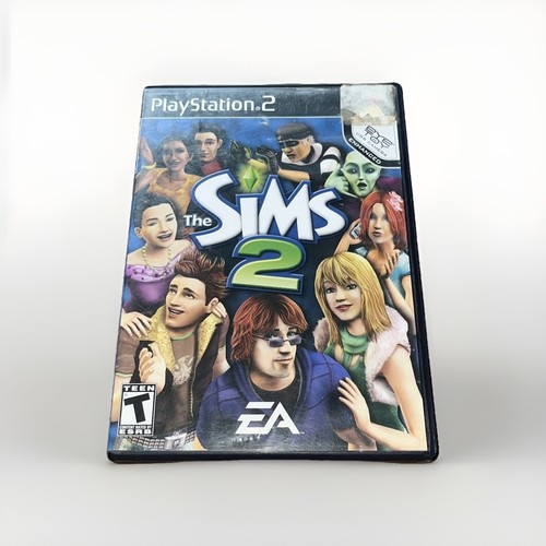 Sims 2 Ps2 (Sony PlayStation 2, 2005) CIB Complete Tested and Working
