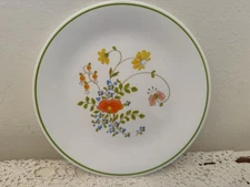 1 Corelle Wildflower Spring Meadow Orange Yellow 8 1/2" Dinner Platter Plate