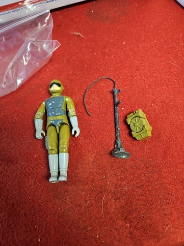 GI Joe 1983 Tripwire Mine Detector 100% complete w/File Card