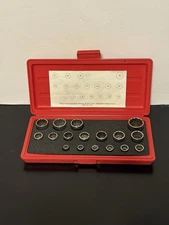 Snap-On Tools FM SERIES 17 Pc Socket Set 3/8" Drive 12-Point Metric