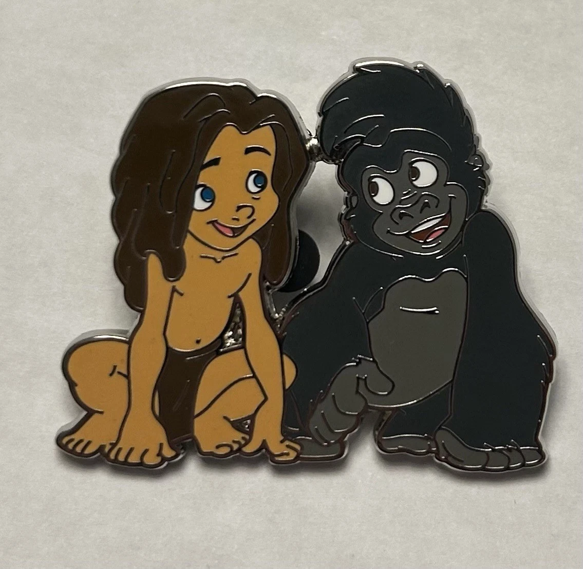 Disney - Young Tarzan and Terk - Burroughs Pin