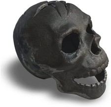 Fire Pit Skull   Metal Human Skull Fire Log for Fireplaces, Fire Pits  Campfire