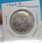 1964-P Kennedy Half Dollar 90% Silver Coin / Mint State Choice Uncirculated (B)