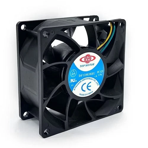 DYNATRON 80mm X 38mm DUAL BALL BEARING PWM FAN, 4PIN PWM, DF128038BU-PWMG - Image 2 of 2