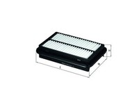 Luftfilter Mahle Lx 2863 Filtereinsatz FüR Er Liana Suzuki 413 4WD