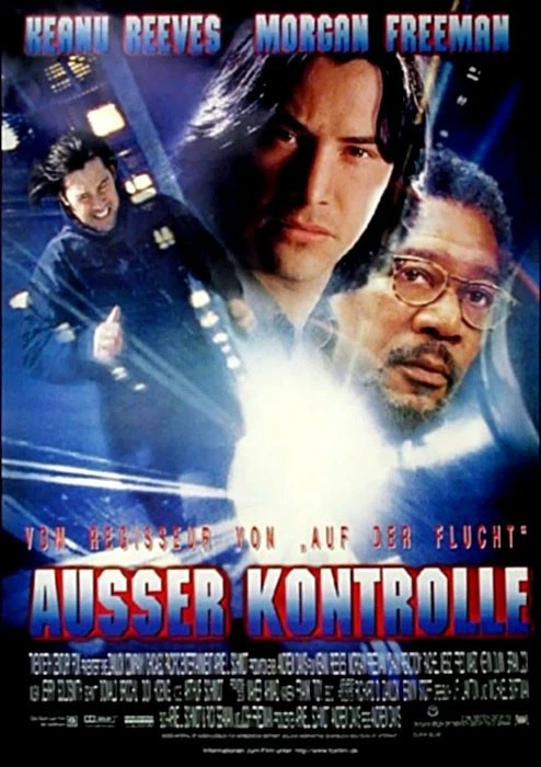 5/5 35mm-Trailer AUSSER KONTROLLE (1996) SCOPE Keanu Reeves Morgan Freeman