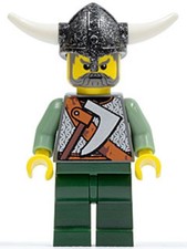 LEGO® Minifig vik012 - Viking Warrior 3a Minifigure Vichinghi