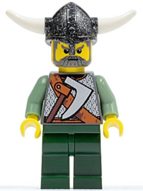 LEGO® Minifig vik012 - Viking Warrior 3a Minifigur Wikinger - Bild 1 von 1