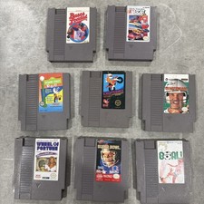 Nintendo Entertainment System games lot Of 8