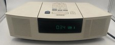 Bose Wave Radio CD Player AM FM Clock AWRC1P White No Remote see description