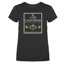 Golden State California Cali Life Floral Paradise Found Women's T-shirt