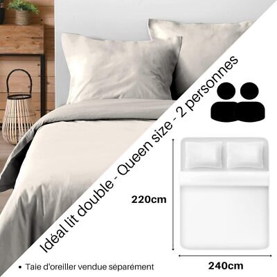 STOF Bettbezug 140x200cm Eden - 100% Baumwolle Öko-Tex Zertifiziert Für Einzelbett