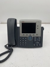 Cisco IP phone 7945 Corded Power Cord Headset Option Office Desk Top Telephone