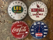 12 inch Round Glass Lens Replacement Front for Vintage thermometer or clock Sign