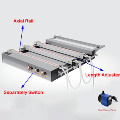 27''/51'' 220V Acrylic Plastic PVC Bending Machine w/ 3 Heating Module Bender