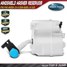 Windshield Washer Reservoir with Sensor & Bracket for Mazda CX-9 2016-2023 2.5L