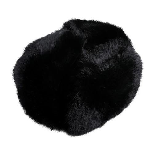 Sombrero de trampero de piel de conejo real para hombre invierno ruso Ushanka sombrero de aviador oreja - Imagen 21 de 24