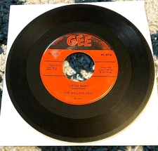 The Mellow Keys: Listen Baby/I'm Not a Deceiver 45 Gee vocal group doo wop HEAR
