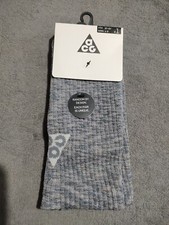 Nike ACG Kelley Ridge 2.0 Crew Socks Grey DA2599 065 SIZE S WMN 4-6 / 3Y-5Y