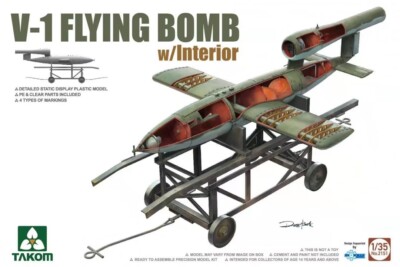 Takom   三花   1/35 V-1 Flying Bomb with Interior #2151  Listed in USA 