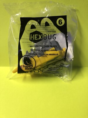 HEXBUG #6 2014 McDonalds Happy Meal Toy New Sealed Bag NIP