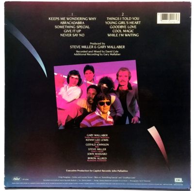 Steve Miller Band - Abracadabra - Vinyl LP 1982 First Press