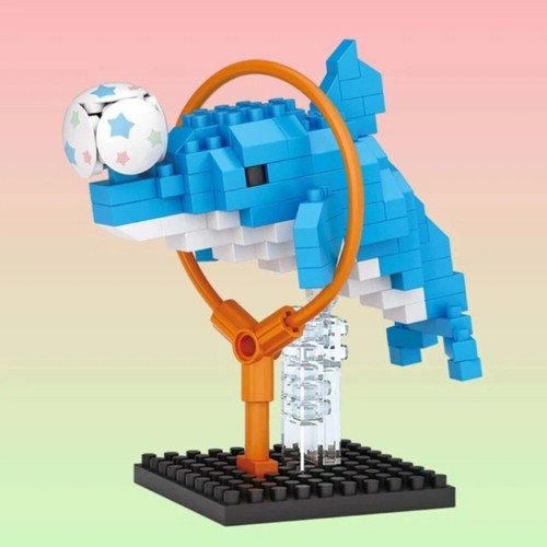 Mini Animal Building Block Toys Cute Animal Model Assembled Toys Kid - Picture 8 of 17