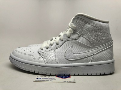 womens white jordan 1