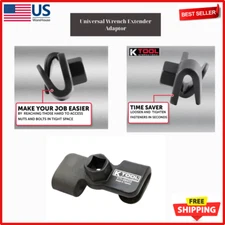 K Tool International KTI49403 Universal Wrench Extender Adaptor, NEW